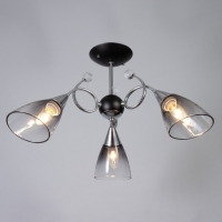 Люстра "Марианна" 3хЕ27 40Вт черный 69х69х32,5см BayerLux