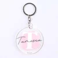 Брелок для ключей именной акриловый &laquo;Татьяна&raquo;, диам. 6 см