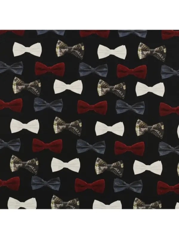 Бумага упаковочная глянцевая двухсторонняя &laquo;Мужские бабочки&raquo;, 70 х 100 см