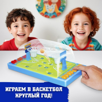Настольный баскетбол &laquo;Матч&raquo;, для детей, цвета МИКС, 1-2 игрока, 3+