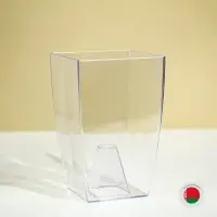 Горшок для орхидей, 2 л, 12,5 &times; 19,5 см, пластик, прозрачный