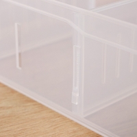 Контейнер для хранения без крышки ROLLY, 2,65 л, 15&times;26,6&times;8,7 см, прозрачный