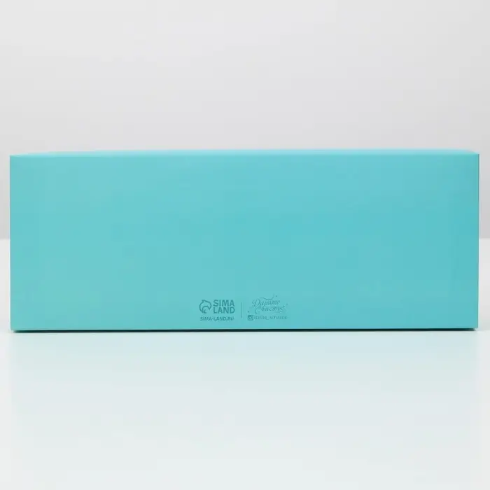 Коробка кондитерская, упаковка, &laquo;Тиффани&raquo;, 26 х 8 х 9.5 см