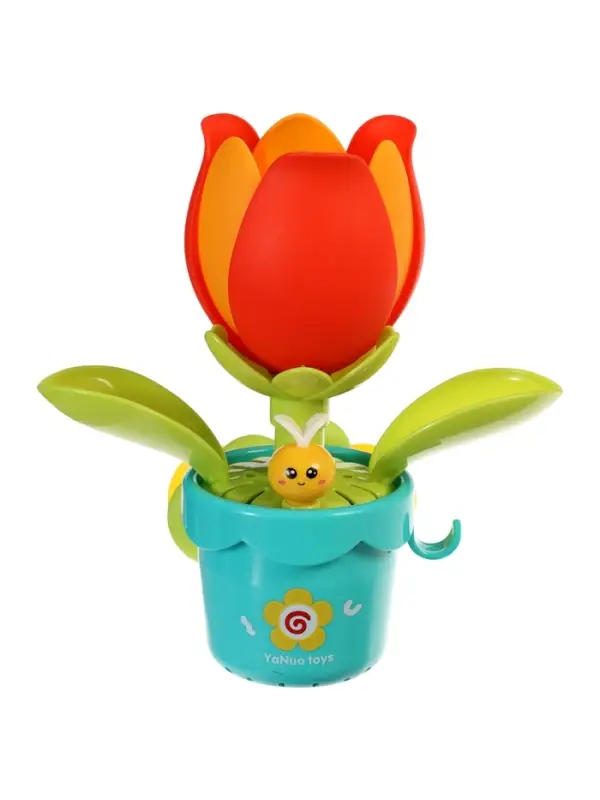 Игрушка для ванны "Цветочек" с лейкой, на присосках