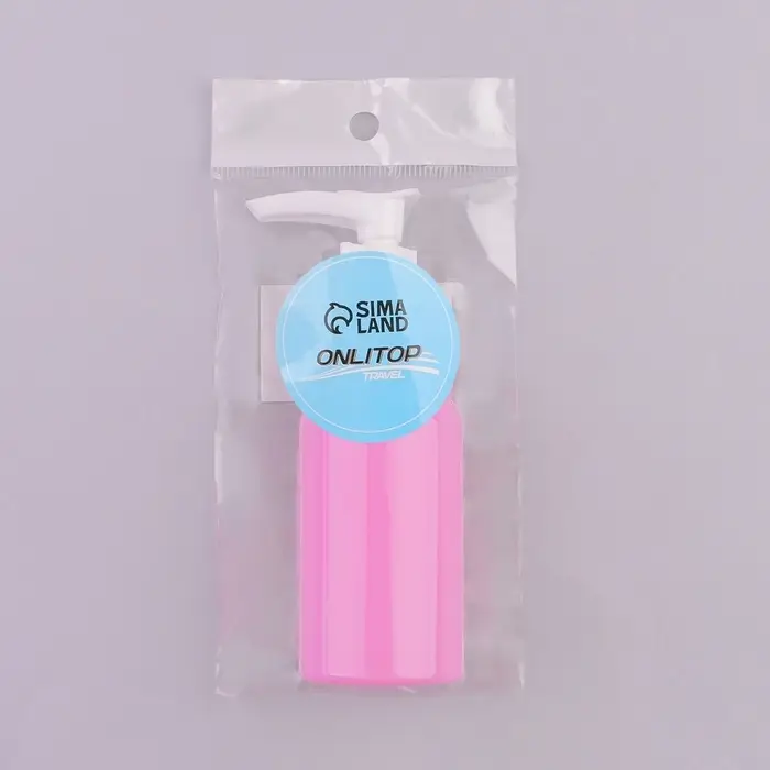 Бутылочка для хранения, с дозатором, 90 мл, МИКС