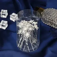 Шпилька для волос "Аврора" звезда, 1,5х6,5 см, серебро