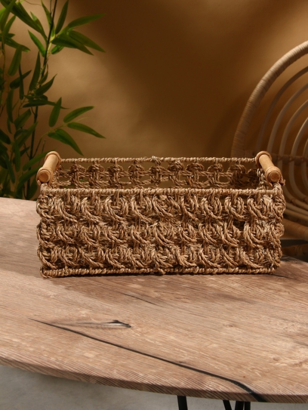 Корзина плетеная 36х20х15 см, сиграсс