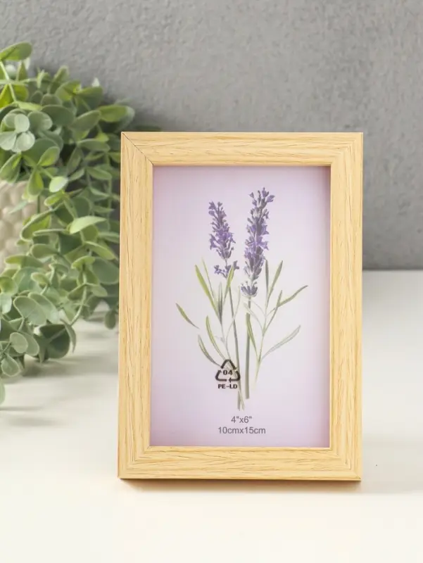 Фоторамка МДФ на 1 фото 10х15 см "Эко стиль" 2,5х13х18 см