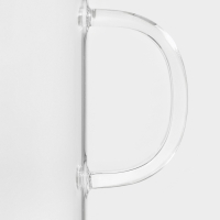 Кружка стеклянная "Маг", 430 мл, 7,9х10,5 см