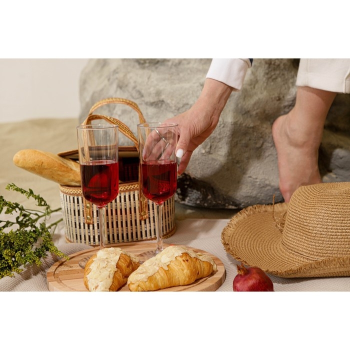 Корзина для хранения Доляна Nature, 24&times;14,5&times;14,5 см, бамбук