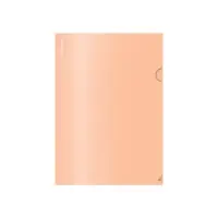 Папка-уголок А4, 180 мкм, ErichKrause "Matt Pastel Bloom", непрозрачный, тиснение "песок", микс