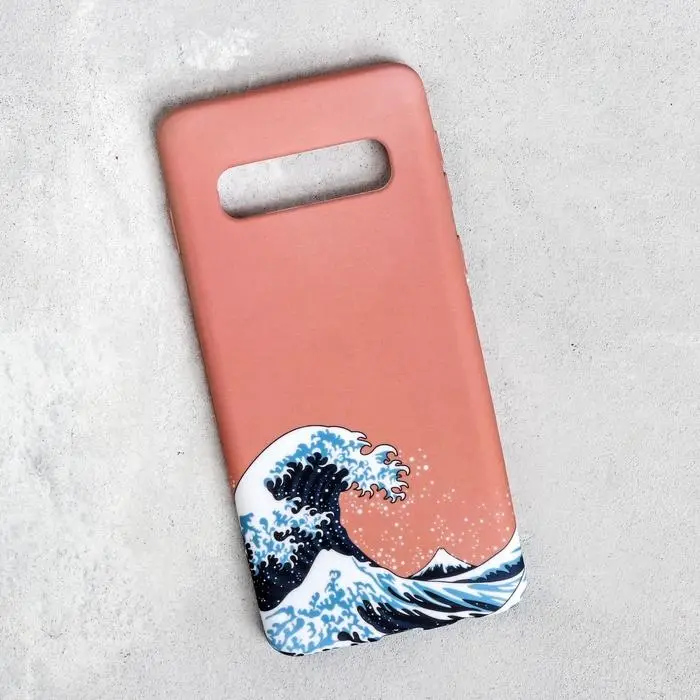 Чехол на телефон Samsung S10 &laquo;Большая волна&raquo;, 7,04 х 15 см