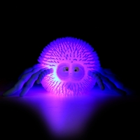 Ёжка &laquo;Паучок&raquo; световой, цвета МИКС