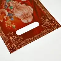 Подарочные пакеты, полиэтилен, набор 20 шт &laquo;Новый год&raquo;