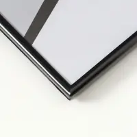 Фоторамка металл на 1 фото 18х18 см "Классик" чёрная 1,5х18,4х18,4 см