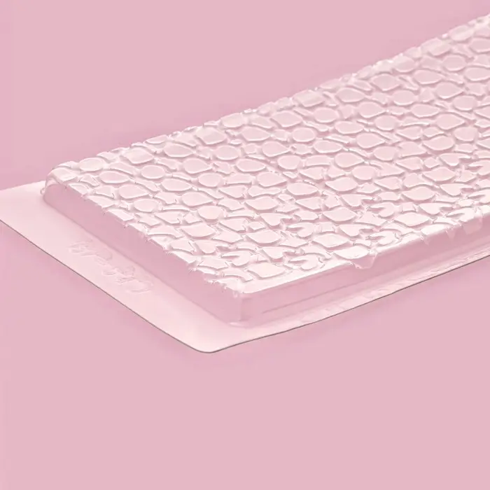 Форма для шоколада &laquo;Шоколад пористый&raquo;, пластик, 21.5&times;11.5&times;1 см, прозрачная