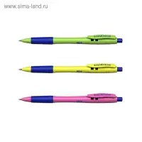Ручка шариковая автоматическая ErichKrause JOY Neon, узел 0.7 мм, чернила синие, комфортное письмо, длина линии письма 1300 метров