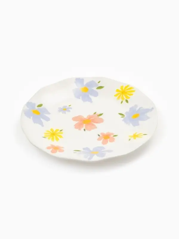 Тарелка &laquo;Цветы&raquo;, 21,5 см