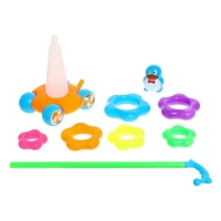 Каталка-пирамидка &laquo;Пингвин&raquo;, 6 колец