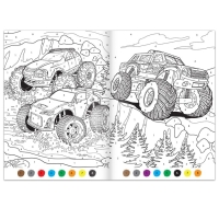 Набор раскрасок по номерам &laquo;Для мальчиков&raquo;, 4 шт., по 16 стр.