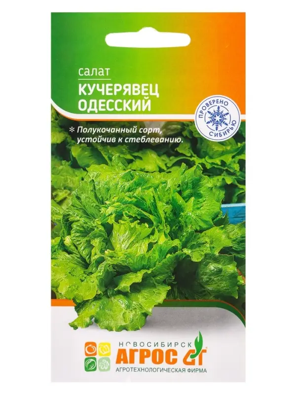 Семена Салат "Кучерявец одесский" 0,3 г