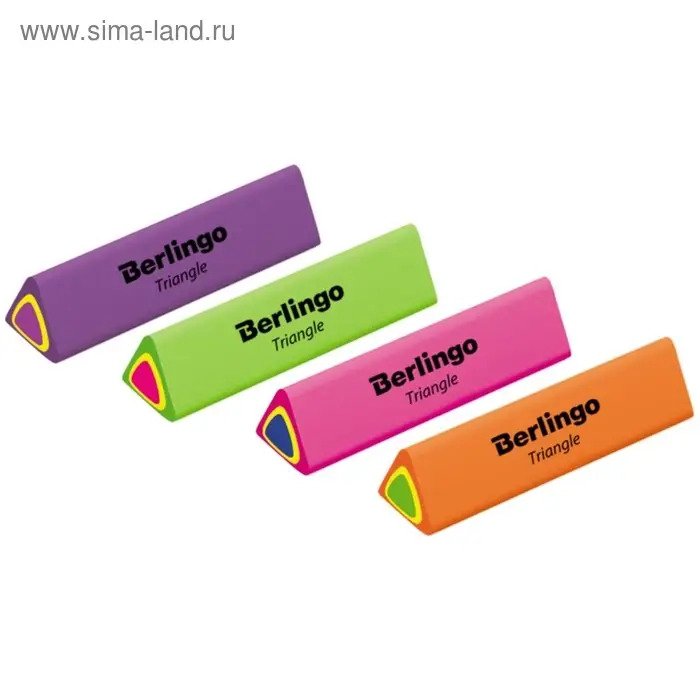 Ластик Triangle, треугольный, термопластичная резина, 44х15х15 мм