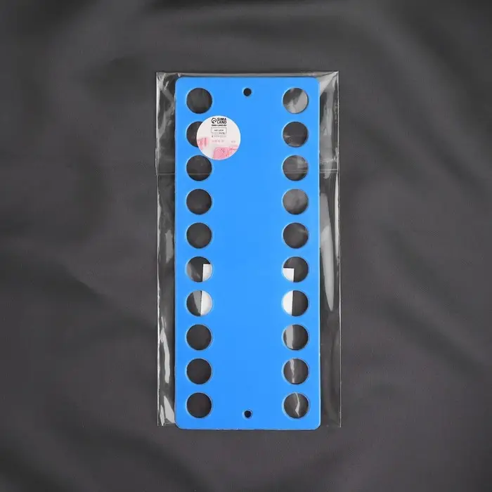 Органайзер для ниток мулине на 20 цветов, 19&times;8 см, синий