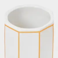 Набор для ванной "Равновесие", 2 предмета (дозатор для мыла, стакан), цвет белый