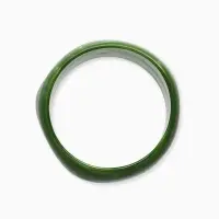 Браслет манжет акрил "Тренд", цвет зелёный травяной