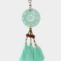 Брелок "Ловец снов" 19 см, цв. голубой