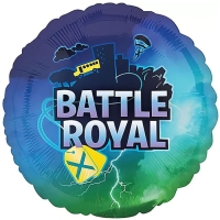 Шар фольгированный 18" &laquo;Королевская битва&raquo; Battle Royal, круг