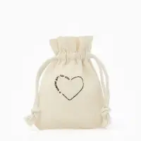 Мешочек подарочный &laquo;Нежность лён&raquo;, 7&times;9 см, бежевый