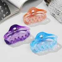 Крабик для волос &laquo;Альба&raquo;, овал колор, 7 см, МИКС