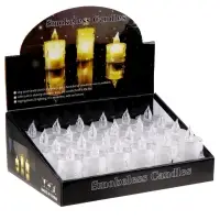 Свеча светодиодная &laquo;Вдохновение&raquo;, горит жёлтым