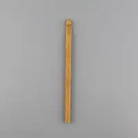 Крючок для вязания, бамбуковый, d=8 мм, 15 см