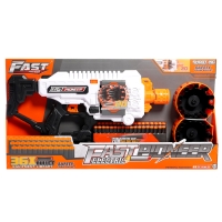 Бластер &laquo;Fast&raquo;,стреляет мягкими пулями, работает от батареек