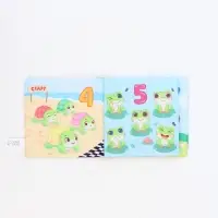 Книжка-шуршалка &laquo;Веселые цифры&raquo;, 12х12 см, Крошка Я