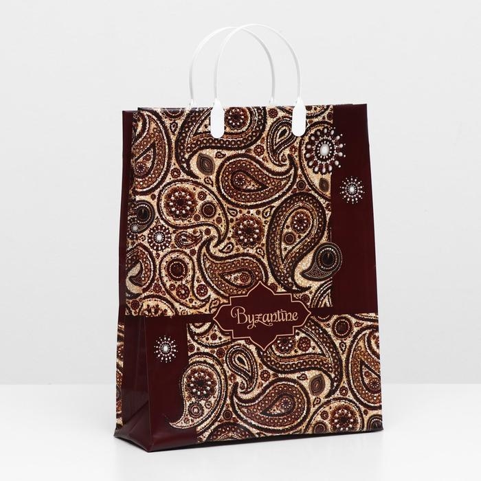 Пакет "Византия", мягкий пластик, 30 х 40 см, 150 мкм