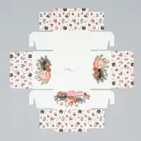 Коробка для кондитерских изделий с пластиковой крышкой &laquo;С Новым годом&raquo;, 12 х 6 х 11.5 см