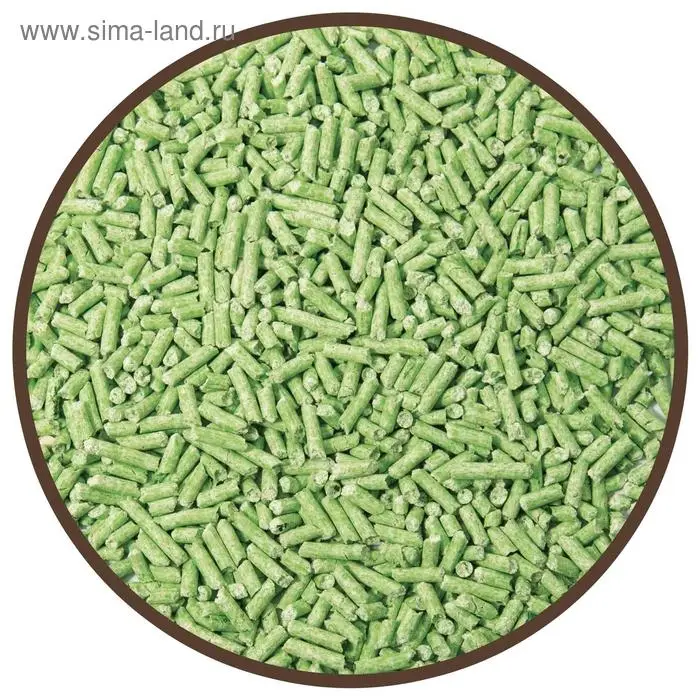 Наполнитель для кошачьих туалетов Cat Step Tofu Green Tea 6L, растительный комкующийся