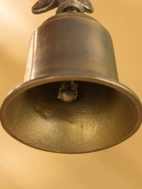 Колокольчик &laquo;Лось&raquo;, 9.7&times;9.7&times;17.5 см, алюминий