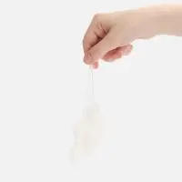 Подвеска на елку &laquo;Вьюшка&raquo;, носочки, белая