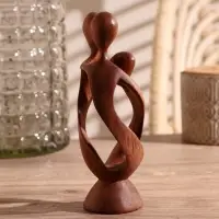 Сувенир дерево "Семья" коричневый цвет 20х6х6 см