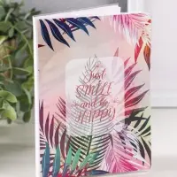 Фотоальбом 36 фото 10X15см, "Пальмовые листья", ПП карм.,мягкая обложка