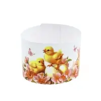 Форма ободок для кулича на Пасху &laquo;Цыплята&raquo;, 24&times;5 см