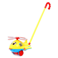 Каталка на палочке &laquo;Вертолётик&raquo;, цвета МИКС