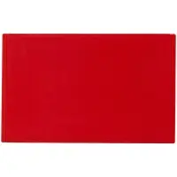 Лейбл из ПВХ Dzeta, ХL, красный