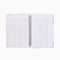 Планер-еженедельник А5, 86 л. В твердой обложке, на гребне "Поцелуй"