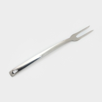 Вилка для мяса из нержавеющей стали Доляна Everyday, h=37&times;3 см, толщина 3 мм, цвет серебряный