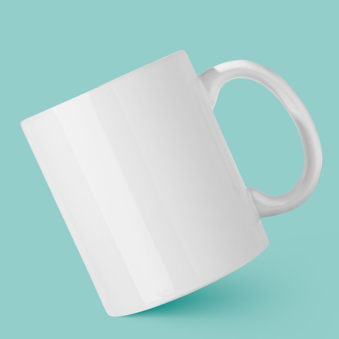 Кружка керамическая &laquo;Сейчас я здесь&raquo;, 320 мл, цвет белый